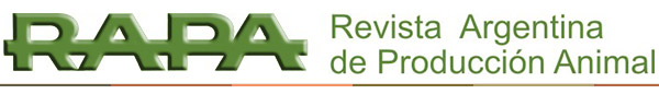 RAPA — Revista Argentina de Producción Animal